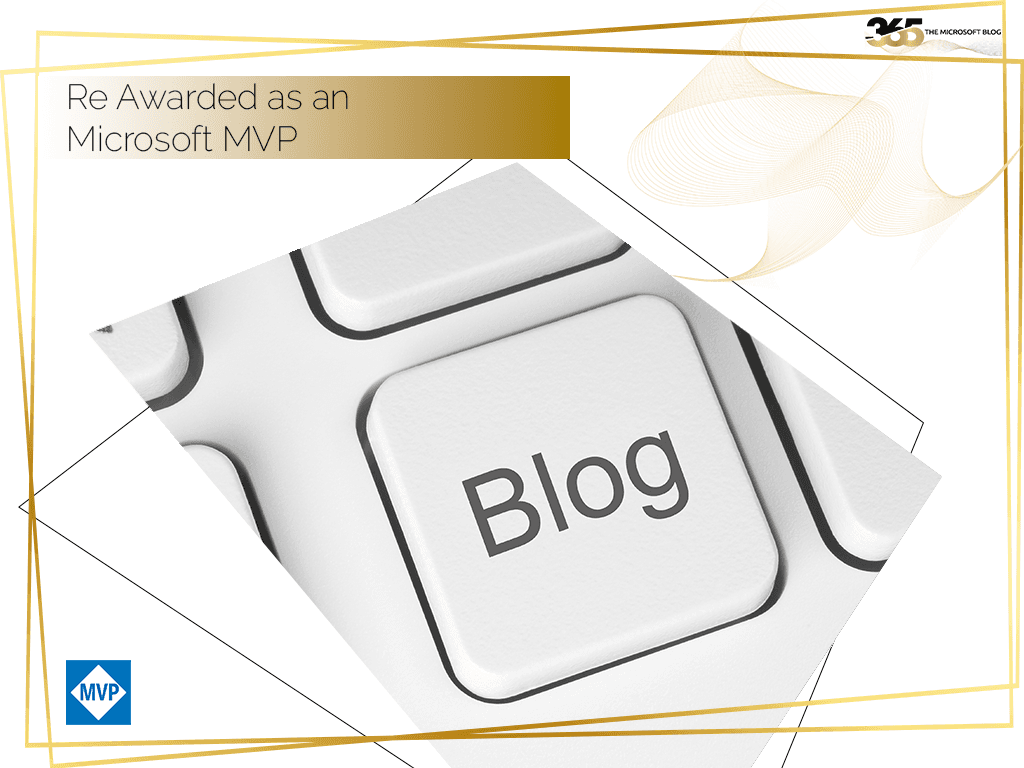 Microsoft MVP Renewing